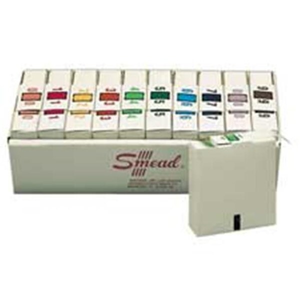 Smead Smead Manufacturing Company SMD67379 Color Coded Labels- Bar Style- in.9in.- 1-.25in.x1in.- Brown - SMD67379