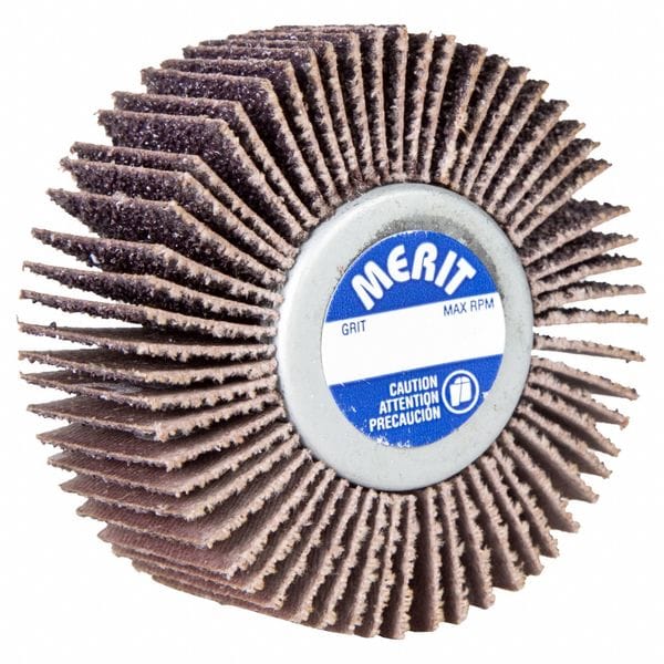 Merit Flap Wheel, Aluminum Oxide, 2 1/2" dia - 08834134024