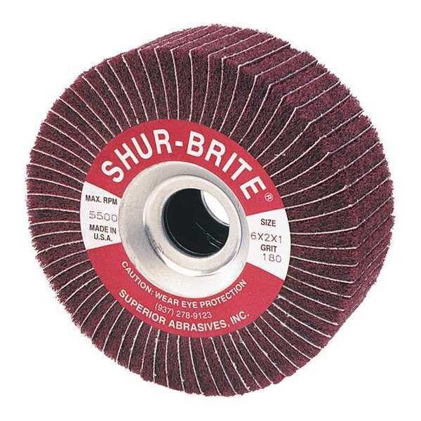 Superior Abrasives Condition Duplex Wheel, A/O, 6x2x1, Grit 80 - A009152