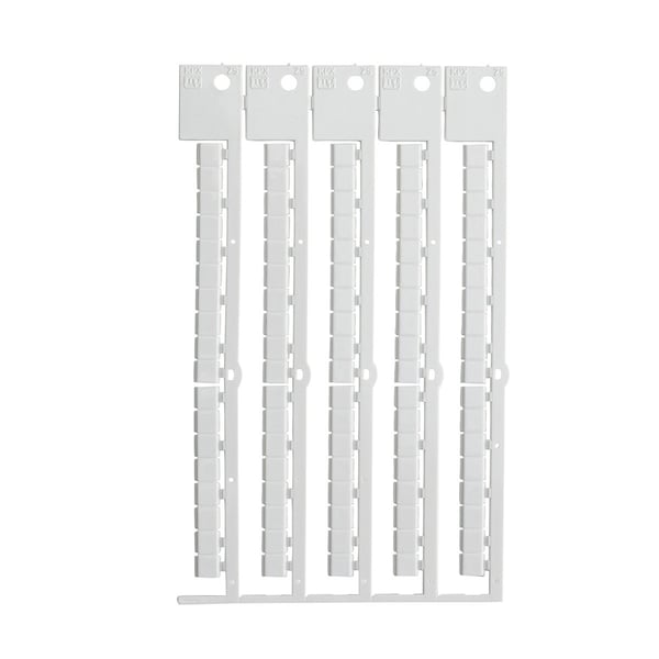 Brady Terminal Block Tag Polycarbonate 5.00 mm H x 6.00 mm W Box of 2070 Pieces, 2070PK - SA1228