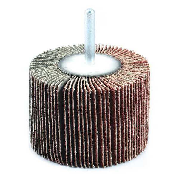 Arc Abrasives Mounted Flap Wheel, 3", 60 Grit, PK 200 - 11390K-200