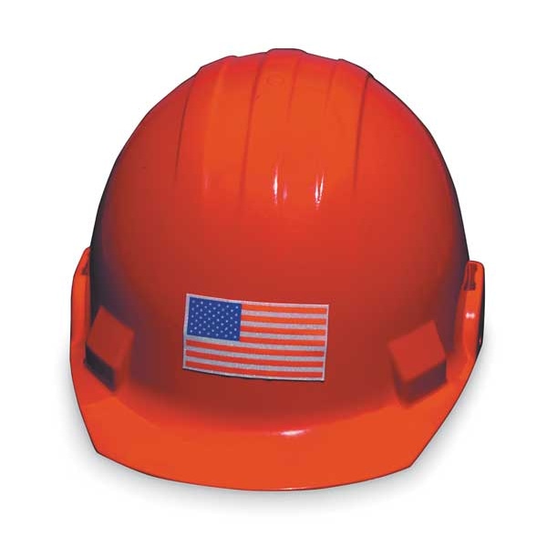 Accuform Hard Hat Label, 2-1/8 In. H, 4 In. W, PK5 - LHTL673