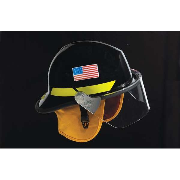 Accuform Hard Hat Label, 2-1/8 In. H, 4 In. W, PK5 - LHTL673