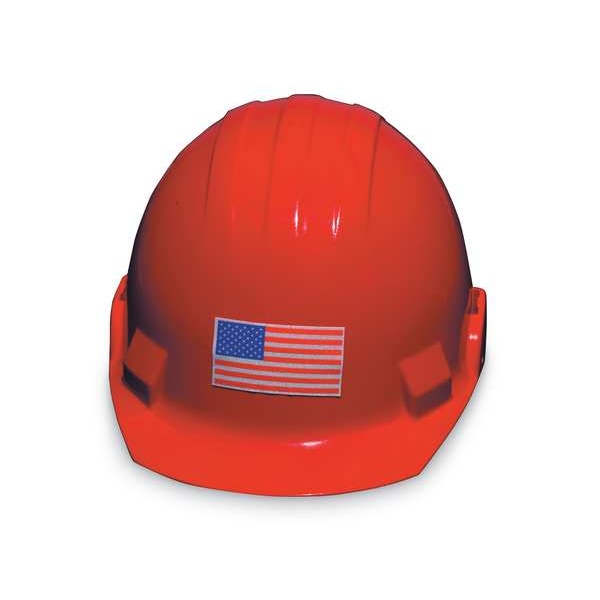 Accuform Hard Hat Label, 2-1/8 In. H, 4 In. W, PK5 - LHTL673