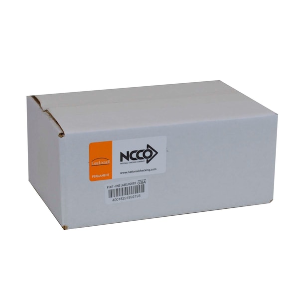 National Checking National Checking Label Locker 1" Day Of Week Permanent Dispenser - P1KIT