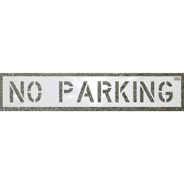 C.H. Hanson Stencil, No Parking, 10 x 36 In. - 70000