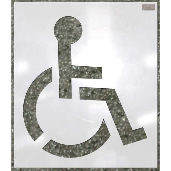C.H. Hanson Stencil, Handicap, 34 x 34 In. - 70342