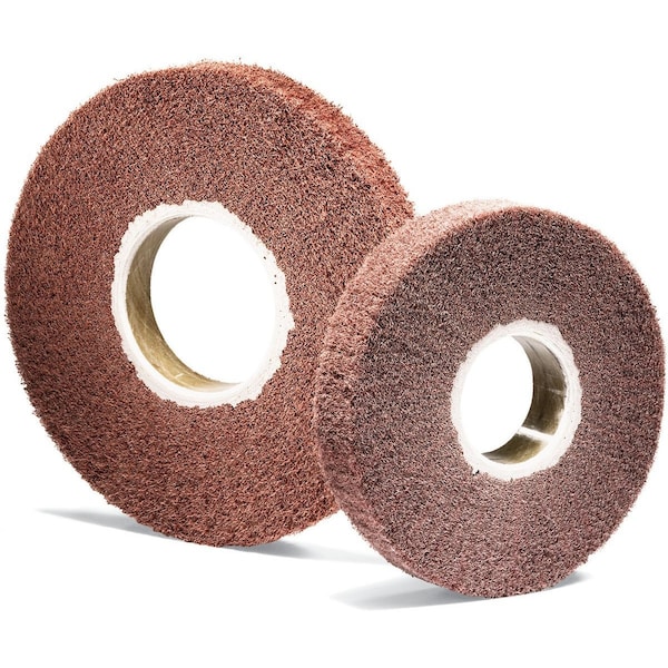 United Abrasives/Sait Nonwoven Flap Brush6x1x2 Hd MedPK3 - 77325