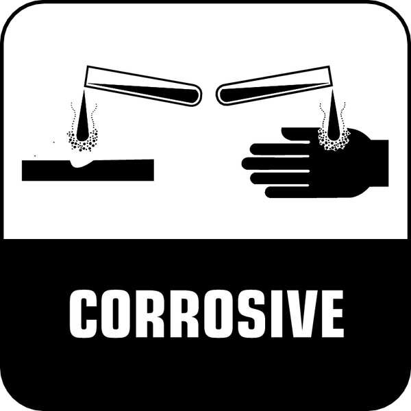 Harris Industries Label, 7/8 In. H, 7/8 In. W, PK500, LB132327 - LB132327