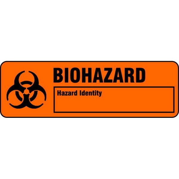 Harris Warning Label, 7/8 In. H, PK500 - LB132288