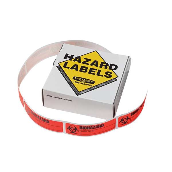 Harris Warning Label, 7/8 In. H, PK500 - LB132288