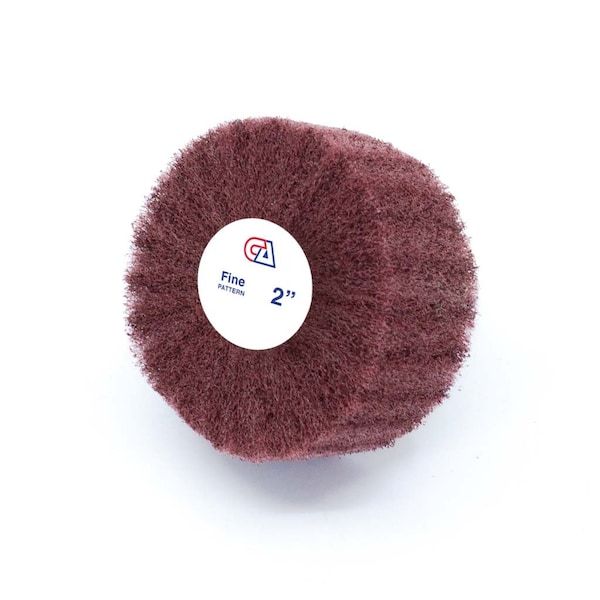 Continental Abrasives 2" x 1" x 1/4" Nonwoven Mounted Flap Wheel Fine - FW-NW21F