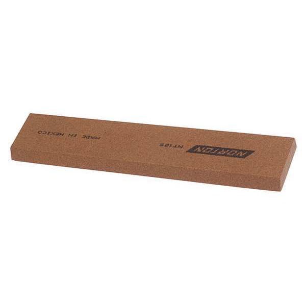 Norton Abrasives Reamer Stone, 4 1/2 in W, 1 in L, 5/16 in H, Aluminum Oxide, Brown, Orange - 61463687420