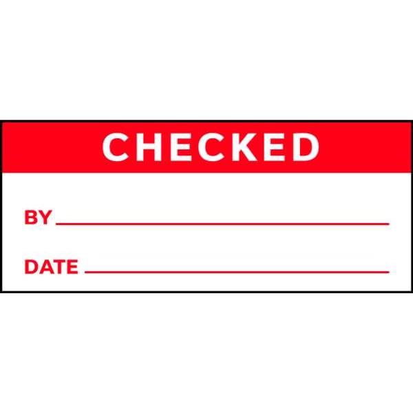 Stranco Inspection Label, English, Quality, PK350, TC-21007 - TC-21007