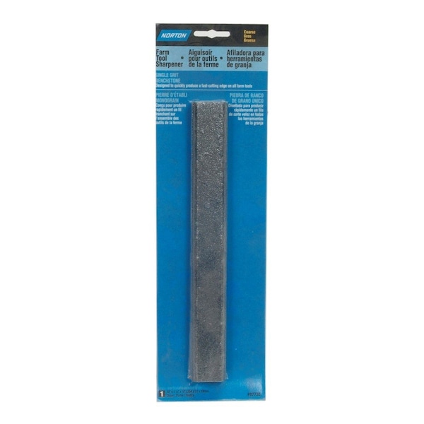 Norton Co SHARPENING STONES, Farm Tool Sharpener, Size: 10 x 1-1/4 x 3/4 - 076607-87730