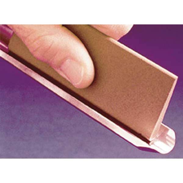 Norton Abrasives Single Grit Sharpening Stone, 4 1/2 in W, 1 3/4 in L, 1/2 in H, Silicon Carbide, Gray - 61463687090
