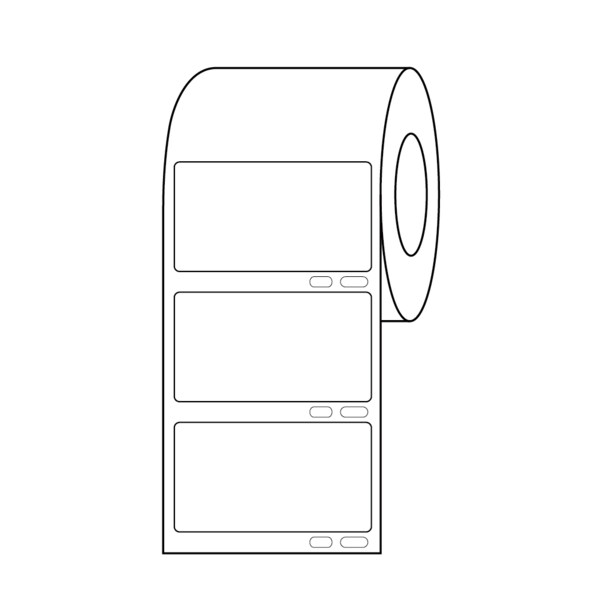 Nevs Dymo Prescription Label 1-1/4" x 2-1/4" White - LA-DYM-1007