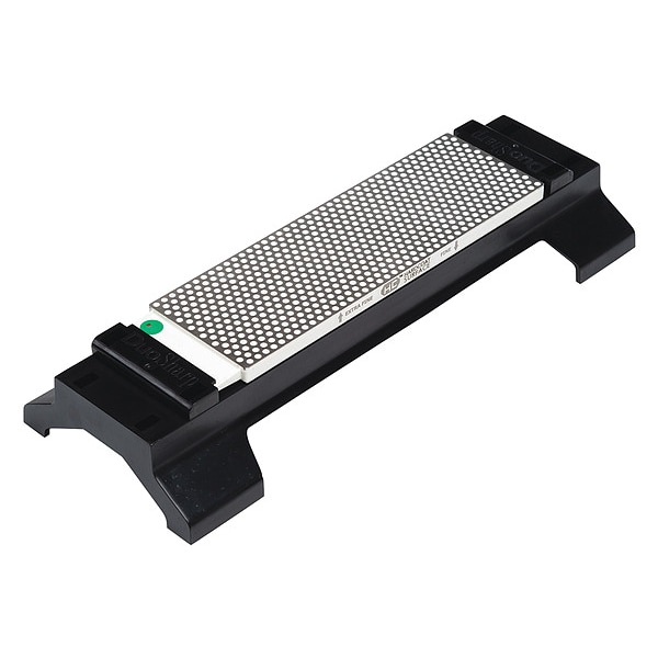 Dmt Bench Stone, 12 13/64 in W, 4 5/8 in L, 2 in H, Diamond, 25/9 Grit, Black/Gray - W8EF-H-WB
