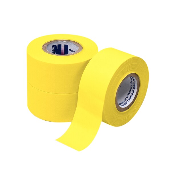 Nevs 1" wide x 500" Yellow Labeling Tape - TC-10-YELLOW