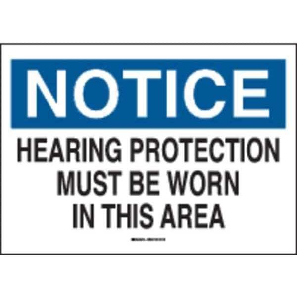 Brady Safety Label, 5 In. W, 3-1/2 In. H - 87777