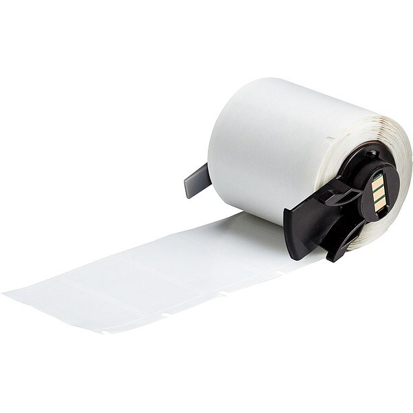 Brady Label, 1 29/32 in W, White - M6-78-427-AW