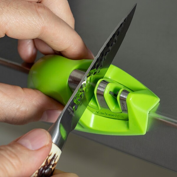 Smiths Consumer Products 2023 Smith'S Green Edge Grip Display 2-Stage Knife Sharpener 16Pcs - SMI-50390