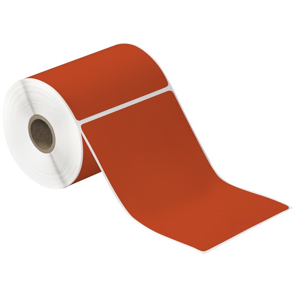 Tape Logic 4 x 6in Red Desktop Direct Thermal Label, 12PK - THD316