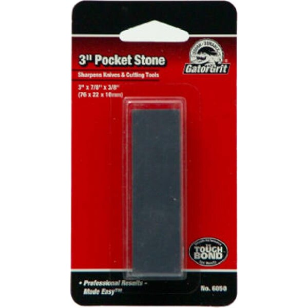 Gator Finishing 6050 3 x .87 in. Pocket Sharpen Stone - 108886