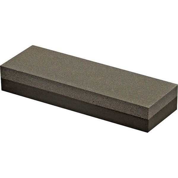 Norton Co Benchstone, 8 in L, 2 in W, 1 in Thick, CoarseFine, Silicone Carbide Abrasive - 85455