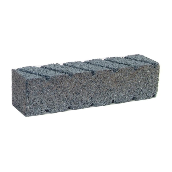 Norton Co SHARPENING STONES, Rubbing Brick - Fluted , Size: 8 x 2 x 2 - 614636-87845