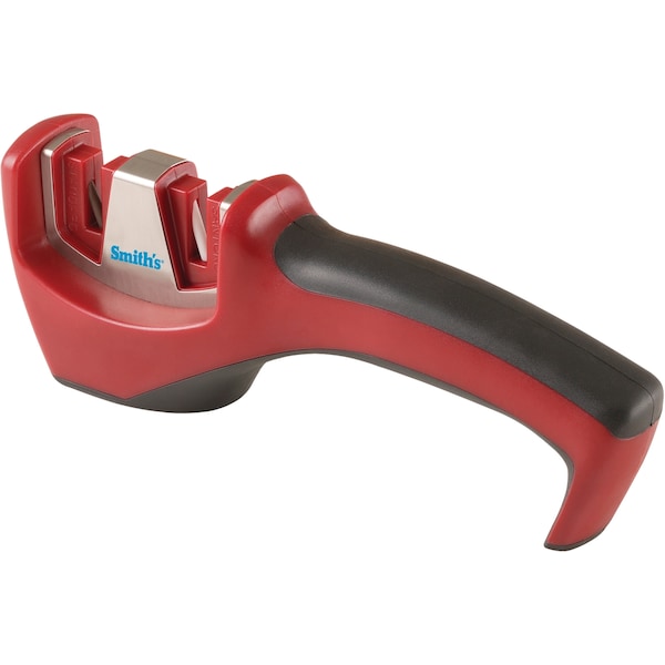 Smiths Consumer Products 2023T Smith'S Gourmet Santoku / Asian Knife Pull-Thru Red - SMI-50024