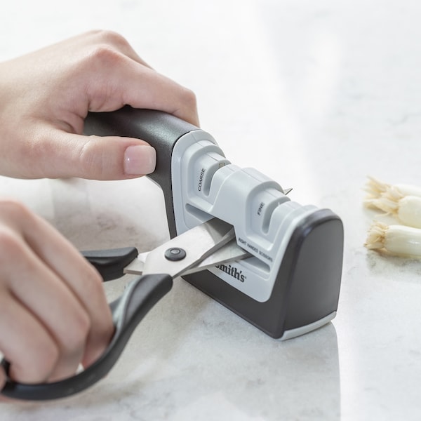 Smiths Consumer Products 2023 Smith'S Gourmet Diamond Pro Pull-Thru Knife And Scissor - SMI-50217