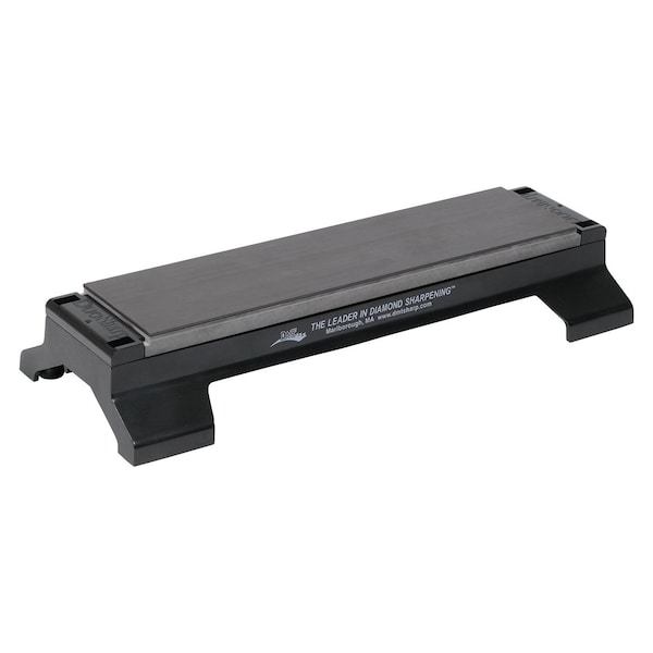Dmt Combination Grit Benchstone with Base, 12 in W, 4 in L, 2 in H, Diamond, Extra-Fine/Fine Grit - D12EF-WB