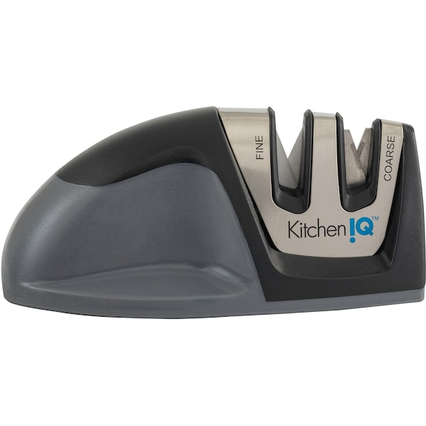 Smiths Consumer Products 2023 Smith'S Edge Grip 2-Stage Knife Sharpener Black - SMI-50009