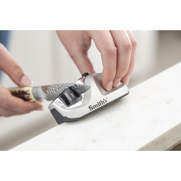 Smiths Consumer Products 2023 Smith'S Diamond Adjust Manual Sharpener White - SMI-51023
