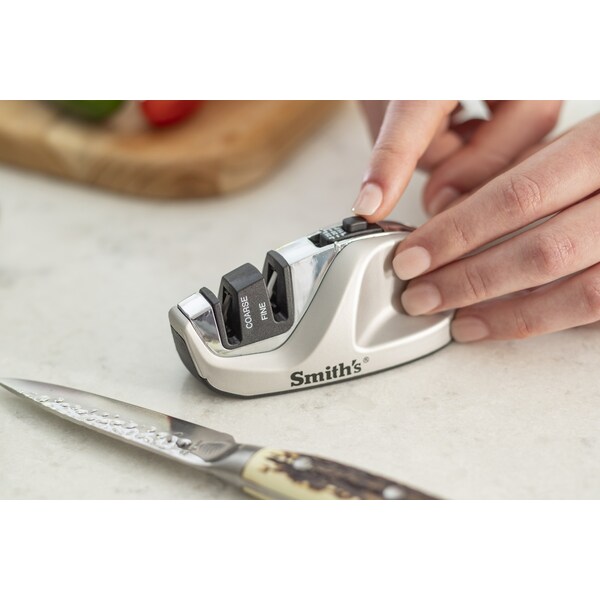 Smiths Consumer Products 2023 Smith'S Diamond Adjust Manual Sharpener White - SMI-51023