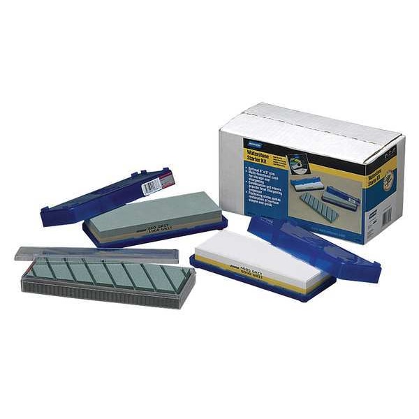 Norton Abrasives Sharpening Stone Kit, 4 Pieces - 07660787943