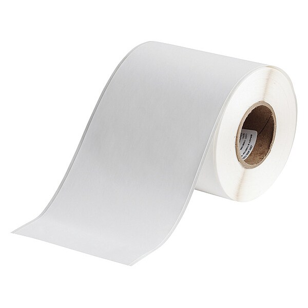 Brady Marine Label, 100 ft. L, 4" W, White - J20C-4000-2585