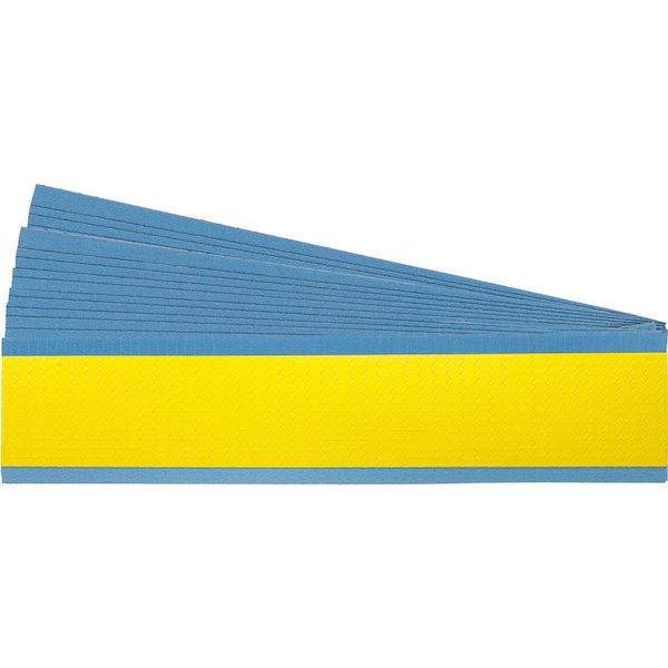 Brady Die Cut Inspection Arrows 0.125" H, PK 25 - DIA-250-YL-PK