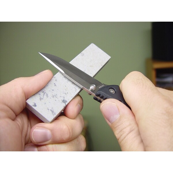 Smiths Consumer Products 2023 Smith'S 4In Natural Arkansas Sharpening Stone W/ Pouch - SMI-MP4L