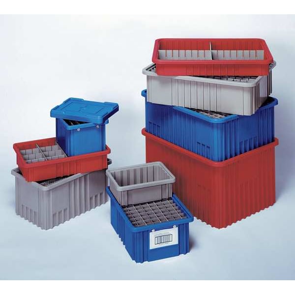 Quantum Storage Systems Label Holder, Clear, Polypropylene, 5 in L x 3 in W, 1 lb Load Capacity, 6 PK - LBL3X5