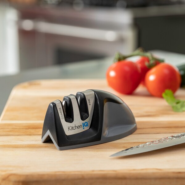 Smiths Consumer Products 2023 Smith'S Charcoal Edge Grip Display 2-Stage Knife Sharpener 24 Pcs - SMI-50190