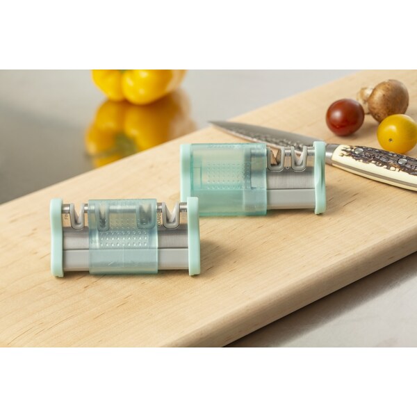 Smiths Consumer Products 2023 Smith'S Slide Sharp Edge Grip 2-Slot Turquoise - SMI-51136