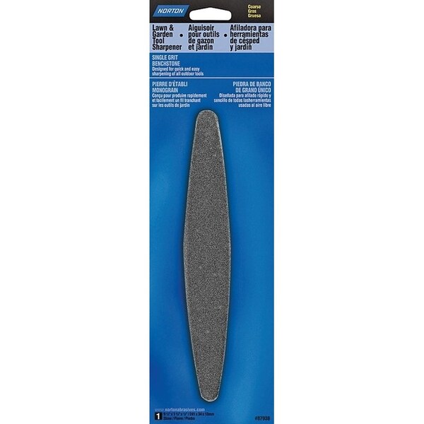 Norton Co Sharpening Stone, 912 in L, 138 in W, 12 in Thick, CoarseMedium, Silicone Carbide Abrasive - 87938
