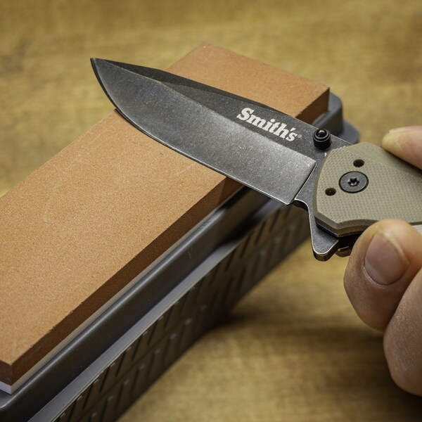 Smiths Consumer Products 2023 Smith'S 6In Dual Grit Medium Whetstone 325/750 - SMI-51313