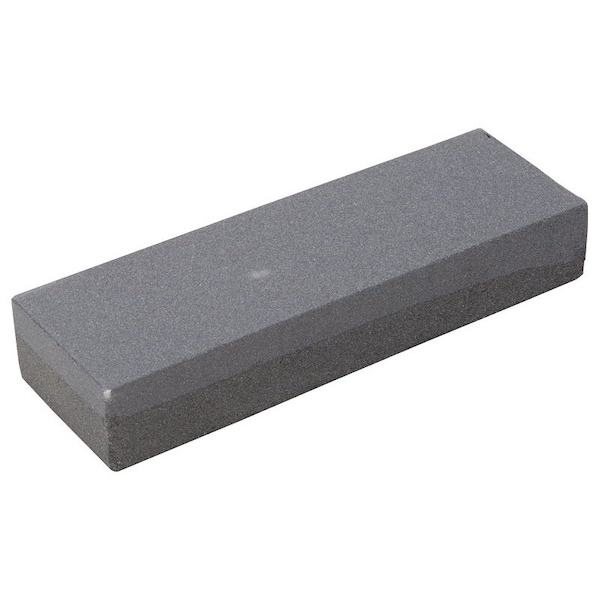 Vulcan Sharpening Stone, 6 in L, 2 in W, 1 in Thick, 120,240 Grit, Coarse and Fine, Silicon Carbide Abrasive - CLP0034S-6