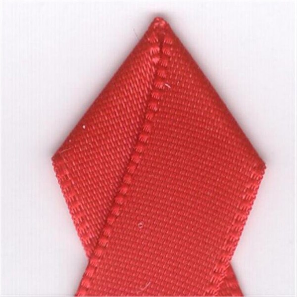 Papilion Papilion R074300060252100Y .25 in. Single-Face Satin Ribbon 100 Yards - Hot Red - R074300060252100Y