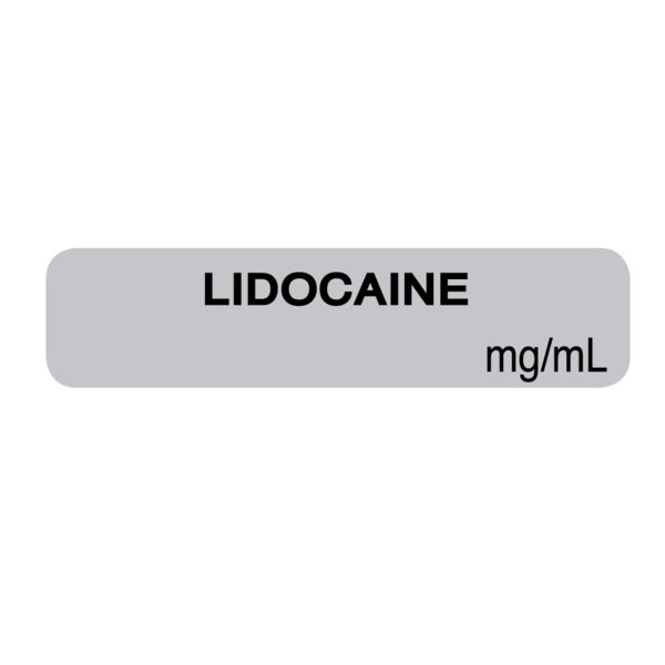 Nevs Lidocaine 5/16" x 1-1/4" Gray w/Black - SANTW-0086