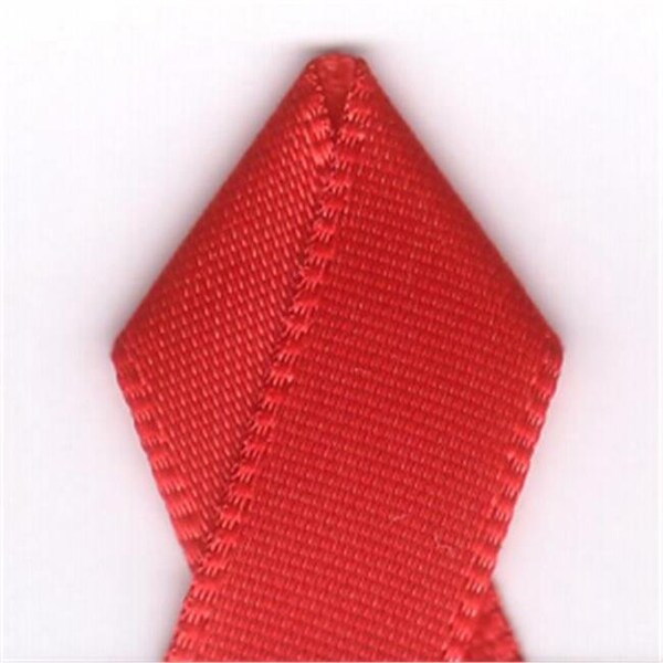 Papilion Papilion R074300060235100Y .25 in. Single-Face Satin Ribbon 100 Yards - Poppy - R074300060235100Y