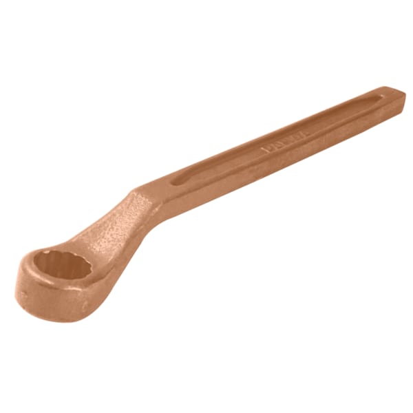 Llave de anillo desplazada unifinal Pahwa QTi, no produce chispas, no es magnética - 24 mm - CS-7024